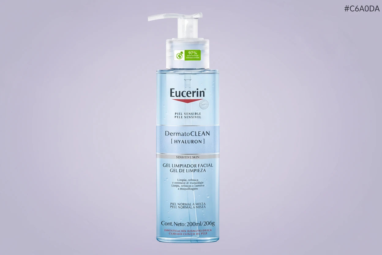 EUCERIN Dermatoclean Gel limpiador facial para piel normal a mixta